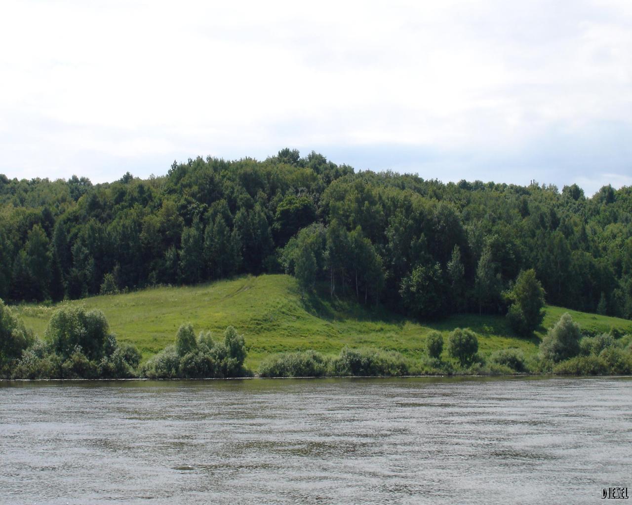 Coast of Oka river. Photo by DeaseL. 